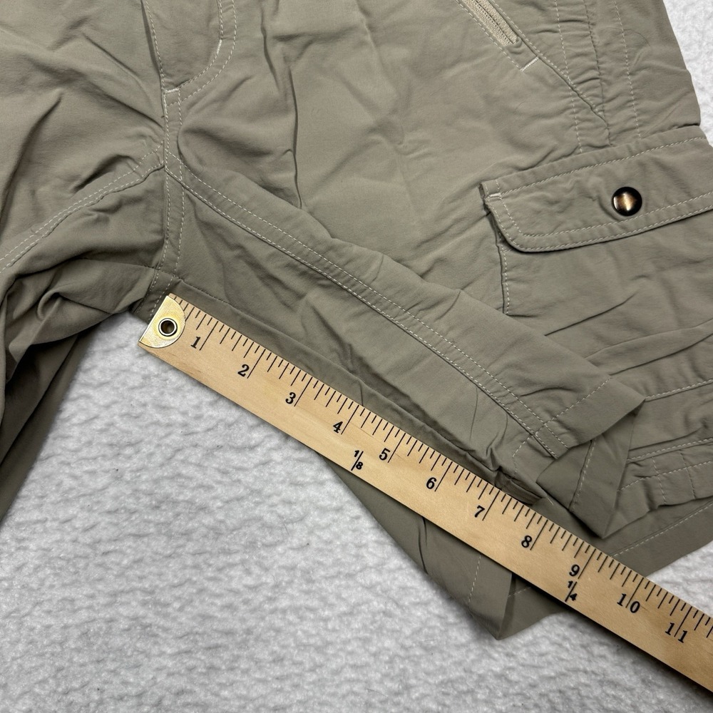 Kuhl Cargo Shorts Hiking Outdoor Casual Tan Beige Women's Size 4 (30x8) - Picture 6 of 11